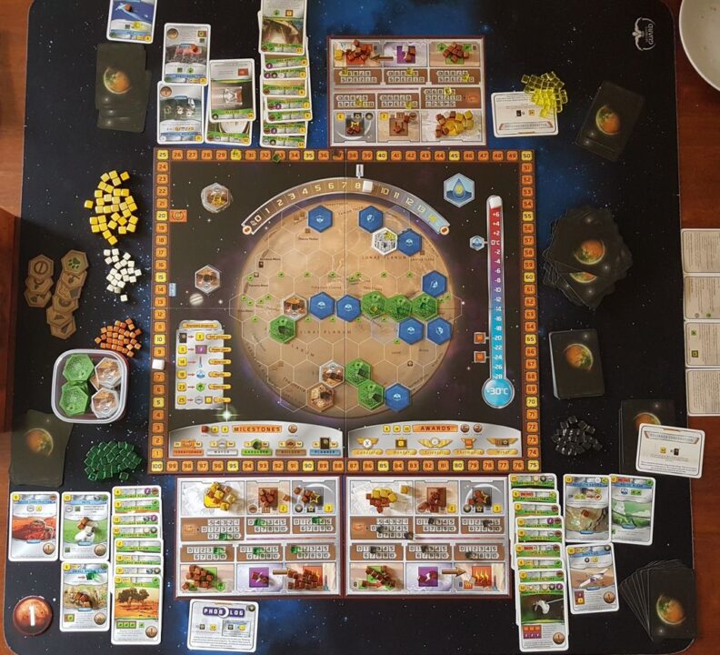 Terraforming Mars - 3 Player Terraforming - Credit: Tournqiuet