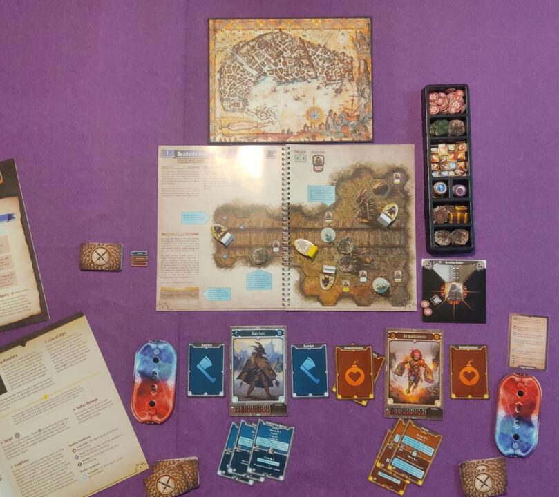 Gloomhaven: Jaws of the Lion - Solo play, first scenario - Credit: satrap92