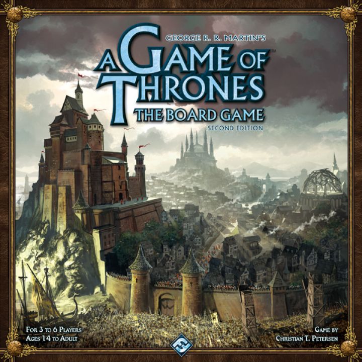 A Game of Thrones: The Board Game (Second Edition): Box Cover Front