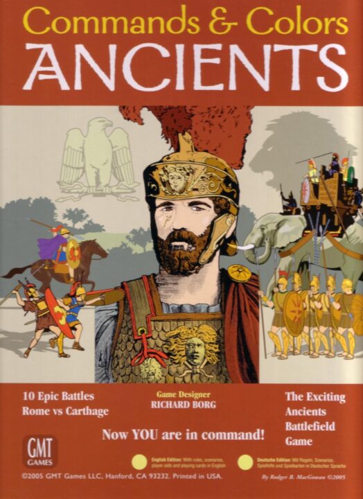 Commands & Colors: Ancients: Box Cover Front