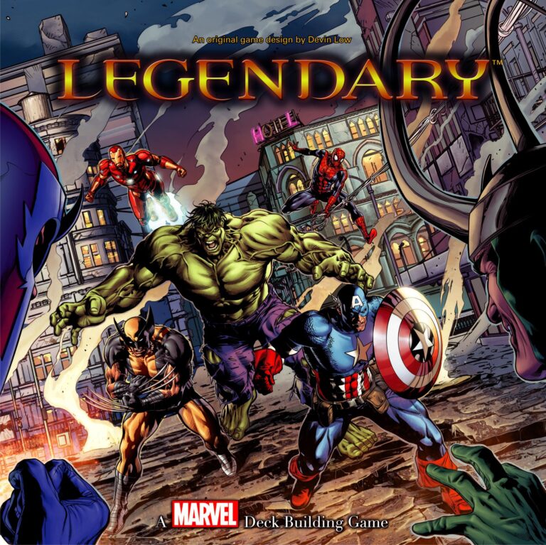 Legendary: A Marvel Deck Building Game: Box Cover Front