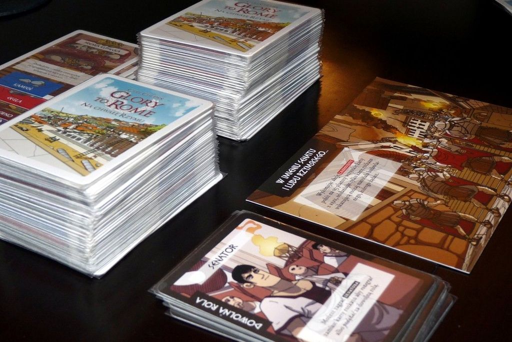 Glory to Rome - Deck ready for 2-player match - Polish Edition - Credit: dinaddan