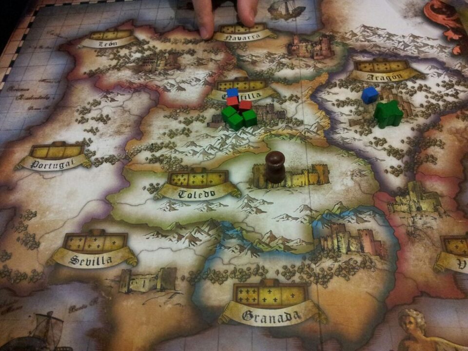 El Grande - Board from the Spanish Edition of El Grande - Credit: itus