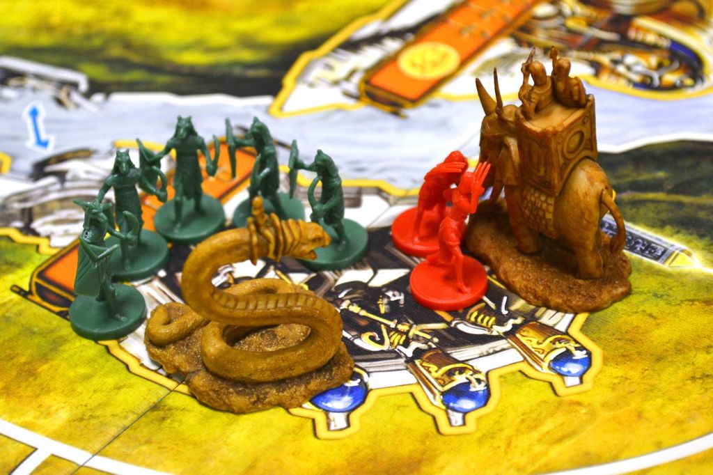 Kemet - Bringing creatures to bear in a battle. - Credit: kilroy_locke