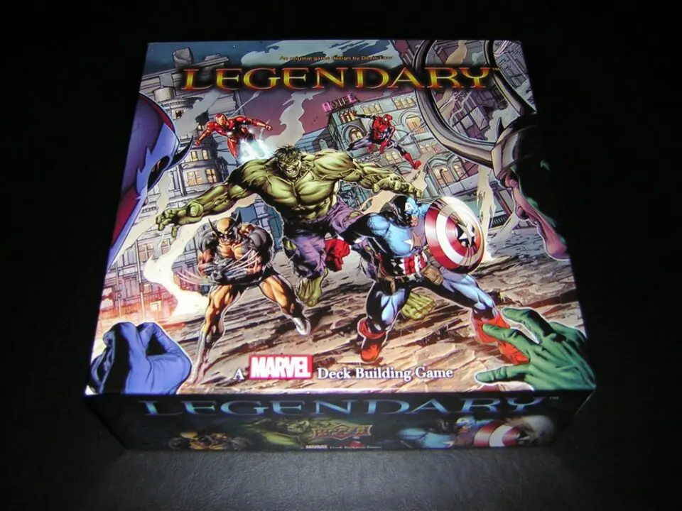 Legendary: A Marvel Deck Building Game - Legendary fresh out of the shrink - Credit: rexbinary
