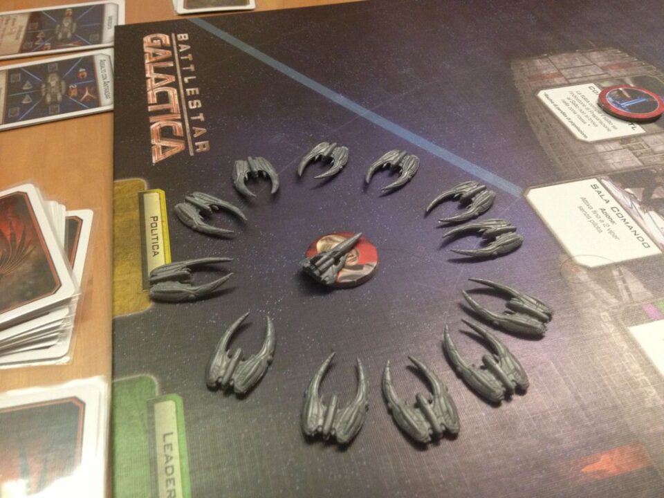 Battlestar Galactica: The Board Game - ...and this is how it ended - Credit: lcarus