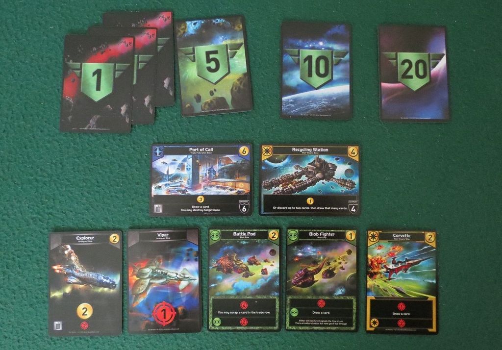 Star Realms - Not the most impressive hand I’ve ever drawn. - Credit: The Innocent
