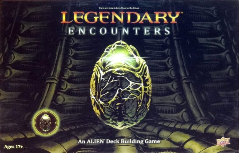 Legendary Encounters: An Alien Deck Building Game: Box Cover Front
