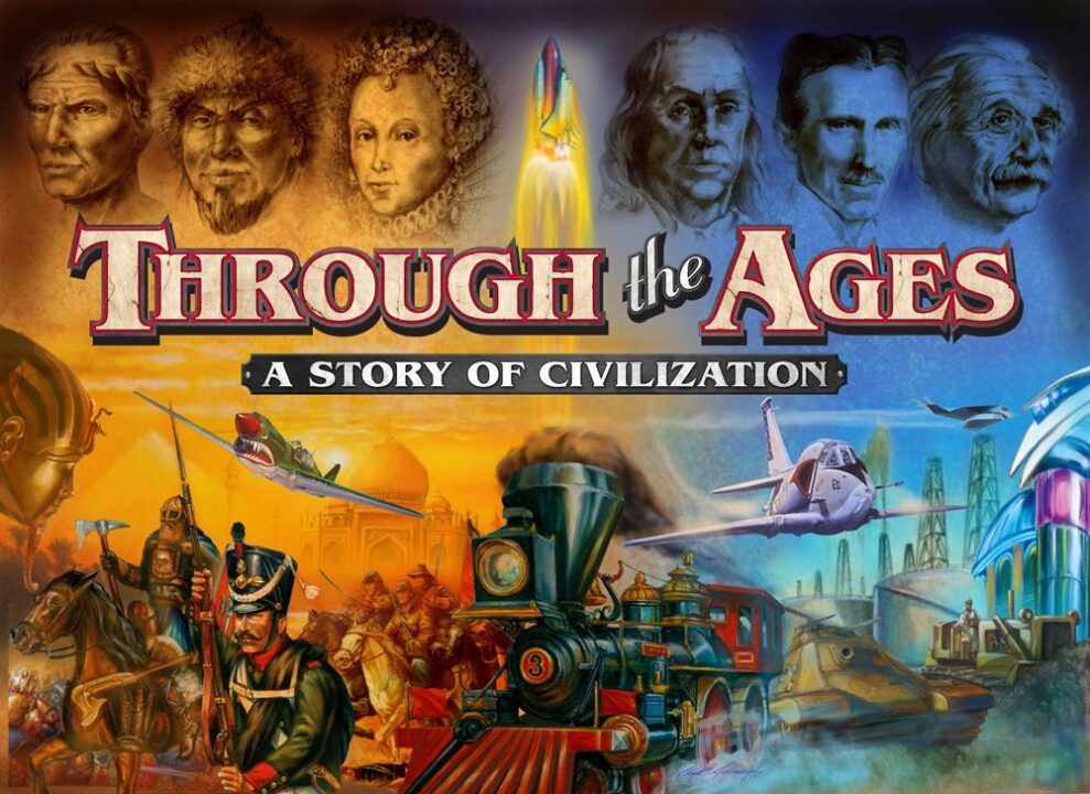 Through the Ages: A Story of Civilization: Box Cover Front