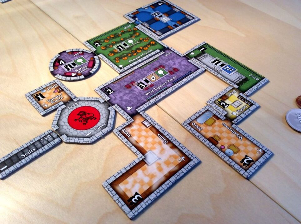 Castles of Mad King Ludwig - First Play Solo - 51 Points - Credit: stebourd