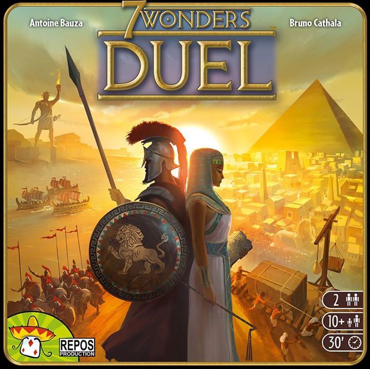 7 Wonders Duel: Box Cover Front