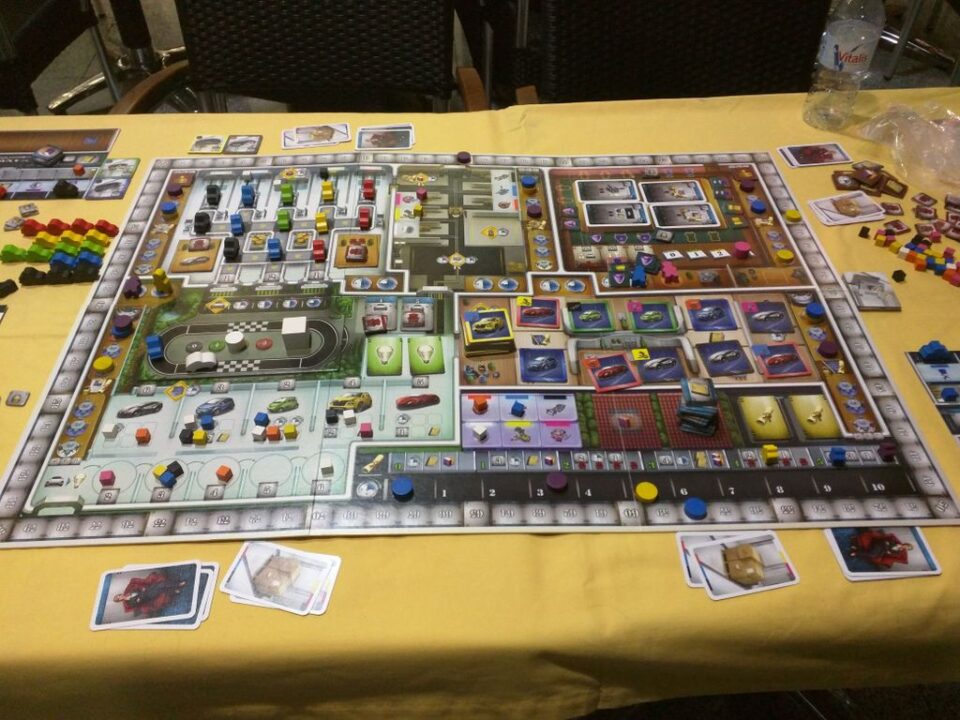 Kanban: Driver's Edition - The Board at the end of the game - Credit: Muse23PT