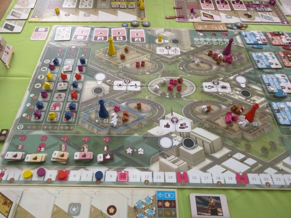 The Gallerist - The end of the game look of all the Galleries and the Foreign Market - Credit: Muse23PT