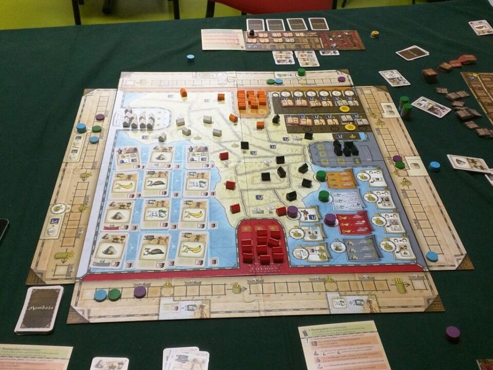 Mombasa - The Main Board Populated! - Credit: Muse23PT