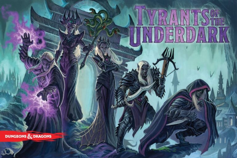 Tyrants of the Underdark: Box Cover Front