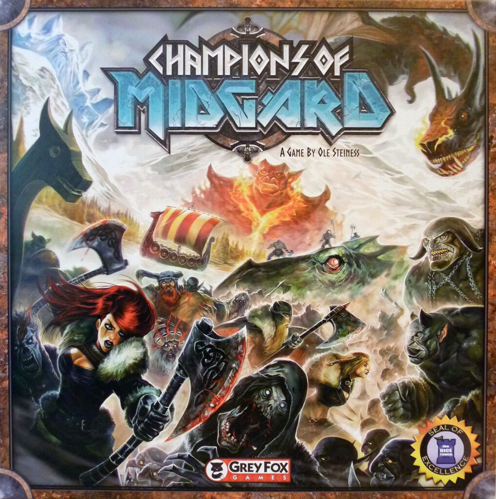 Champions of Midgard: Box Cover Front