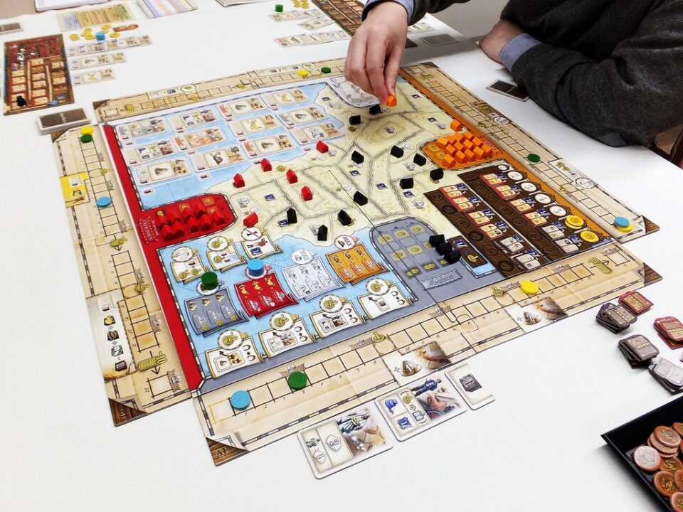 Mombasa - A three player game in progress. - Credit: moonblogger