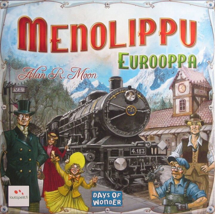 Ticket to Ride: Europe - Box Front, Finnish edition - Credit: noursy