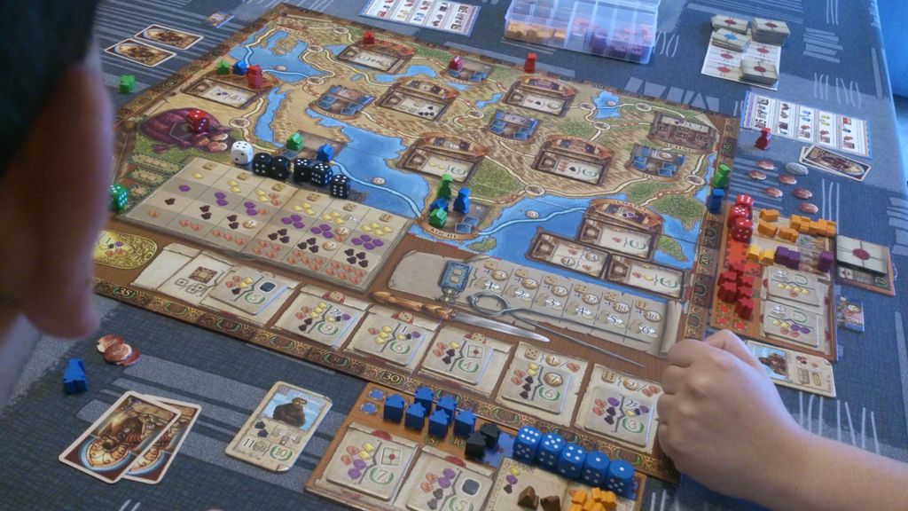 The Voyages of Marco Polo - Partida de 3 jugadores - Credit: cherey