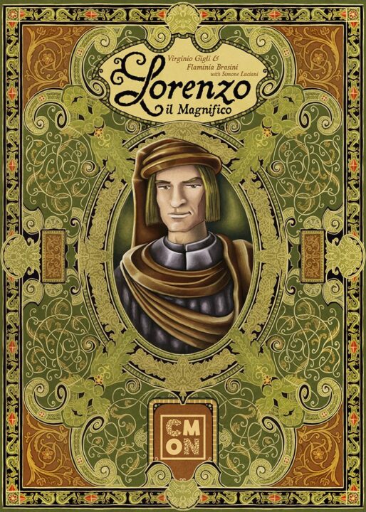 Lorenzo il Magnifico - Lorenzo il Magnifico, CMON Limited, 2017 — front cover (image provided by the publisher) - Credit: W Eric Martin