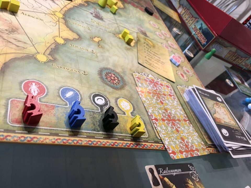 Pandemic: Iberia - One card left! phew - Credit: zgabor