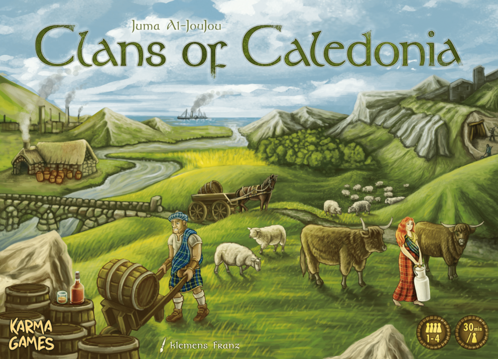 Clans of Caledonia: Box Cover Front
