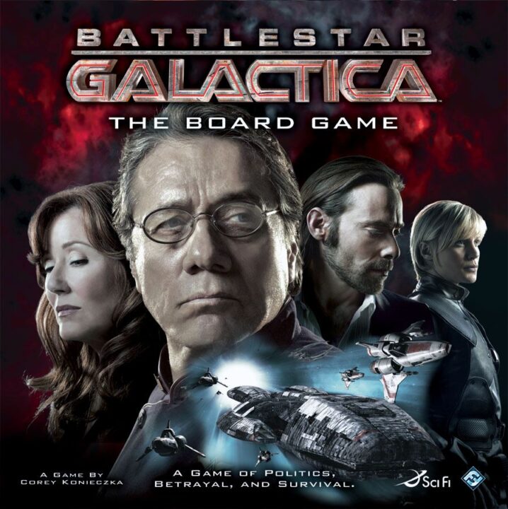 Battlestar Galactica: The Board Game: Box Cover Front