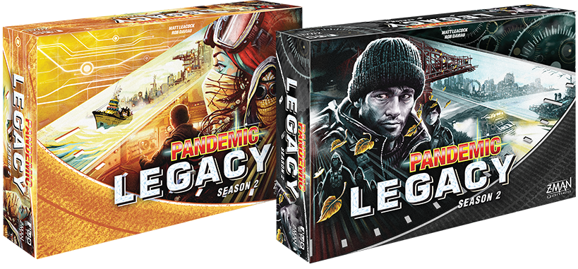 Pandemic Legacy: Season 2 - Pandemic Legacy: Season 2, Z-Man Games, 2017 - Credit: W Eric Martin