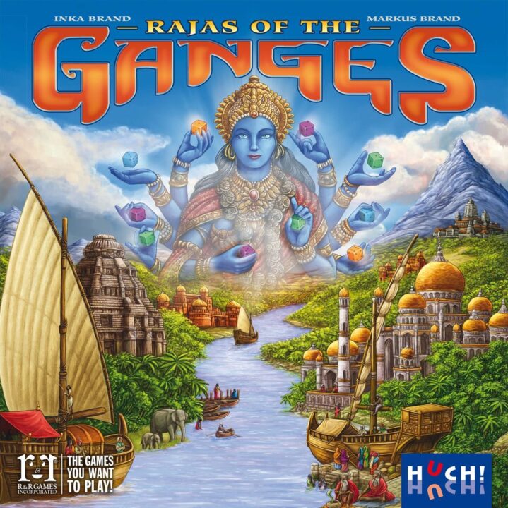 Rajas of the Ganges - Rajas of the Ganges, HUCH!, 2017 — front cover - Credit: W Eric Martin