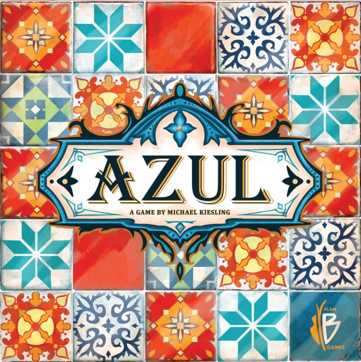 Azul - Azul, Plan B Games, 2017 — front cover (image provided by the publisher) - Credit: W Eric Martin