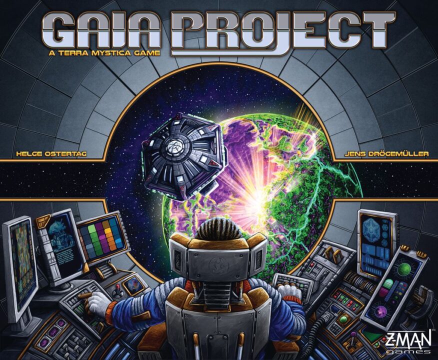 Gaia Project - Gaia Project, Z-Man Games, 2017 — front cover (image provided by the publisher) - Credit: W Eric Martin