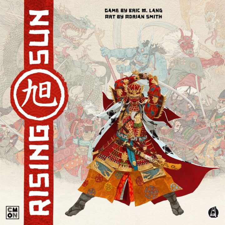 Rising Sun - Rising Sun, CMON Limited, 2018 — front cover (image provided by the publisher) - Credit: W Eric Martin