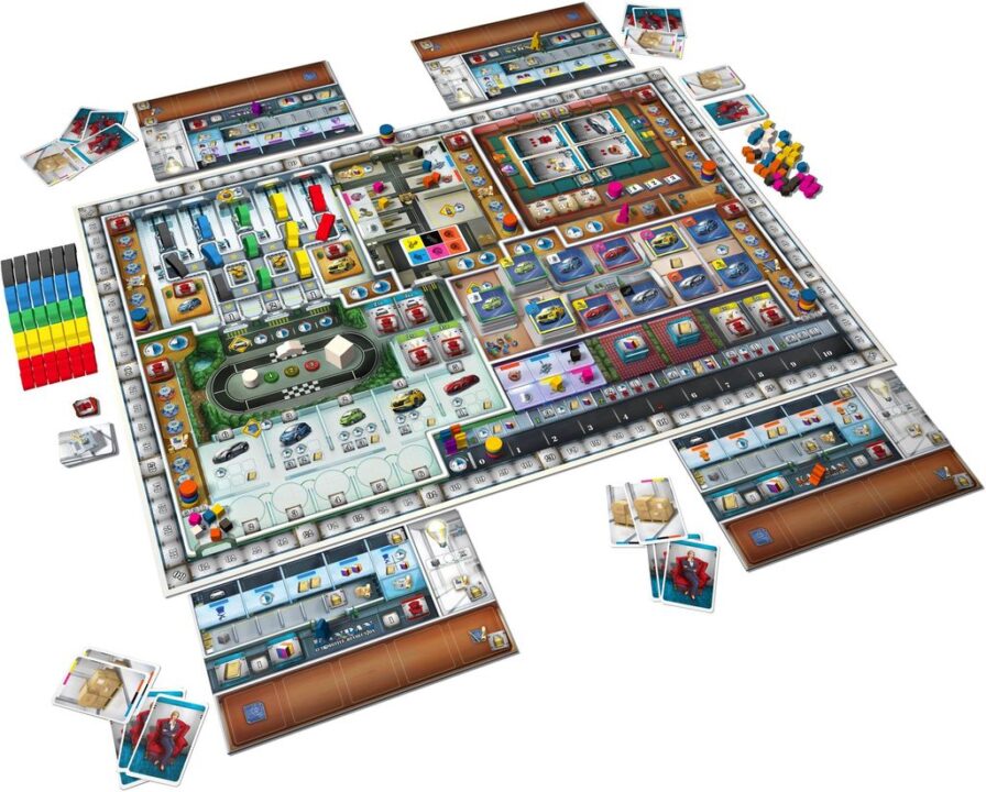 Kanban: Driver's Edition - Kanban: Driver's Edition, Stronghold Games, 2018 — gameplay situation (image provided by the publisher) - Credit: W Eric Martin