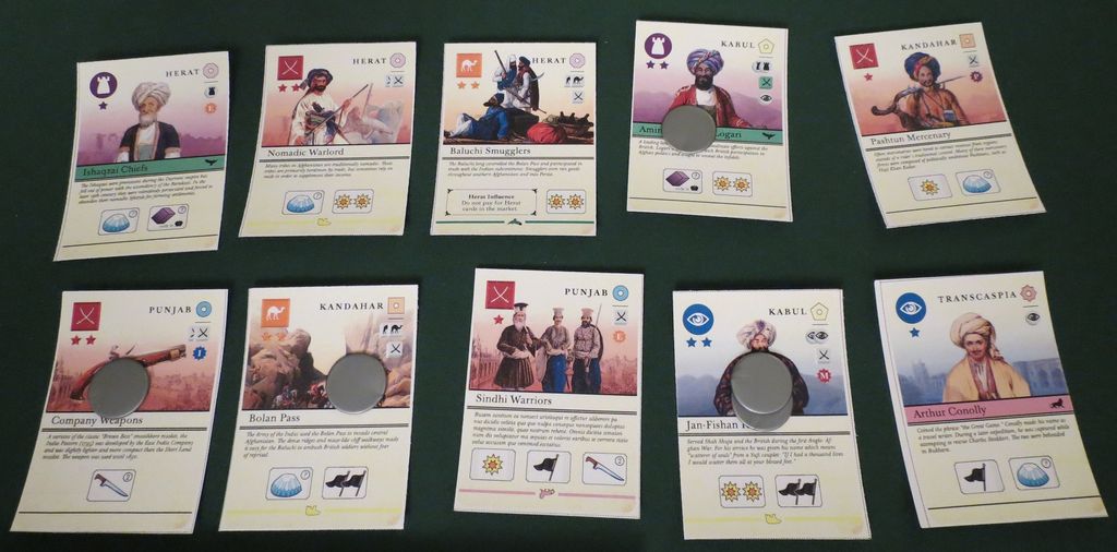 Pax Pamir: Second Edition - It isn’t Pax without a market. - Credit: The Innocent