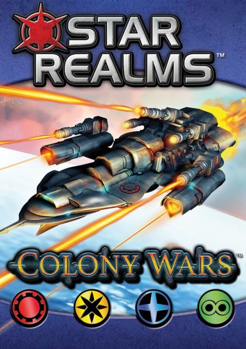 Star Realms: Colony Wars - Star Realms: Colony Wars, ADC Blackfire Entertainment, 2018 — front cover (image provided by the publisher) - Credit: W Eric Martin