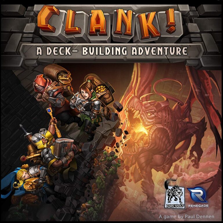 Clank!: A Deck-Building Adventure: Box Cover Front