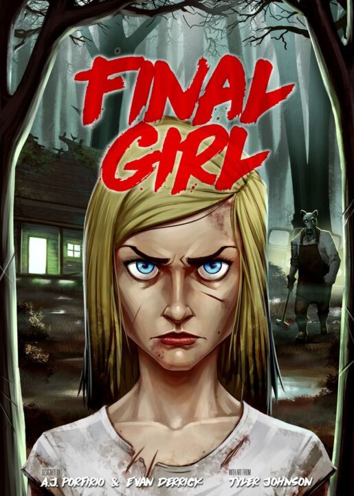 Final Girl - Final Girl, Van Ryder Games, 2019 — front cover (image provided by the publisher) - Credit: W Eric Martin