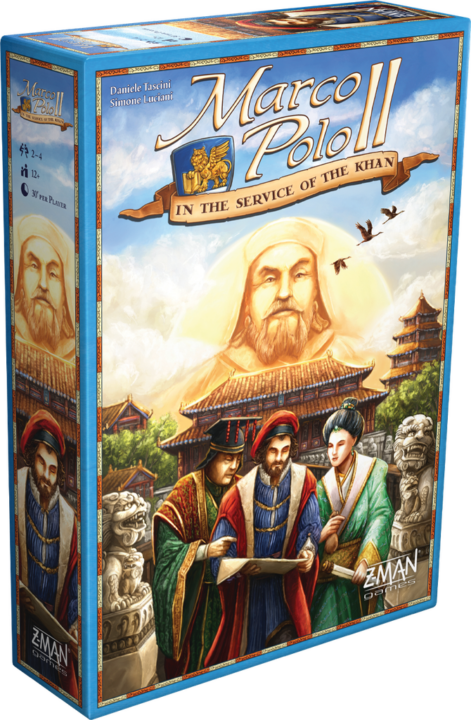 Marco Polo II: In the Service of the Khan - Marco Polo II: In the Service of the Khan, Z-Man Games, 2020 (image provided by the publisher) - Credit: W Eric Martin