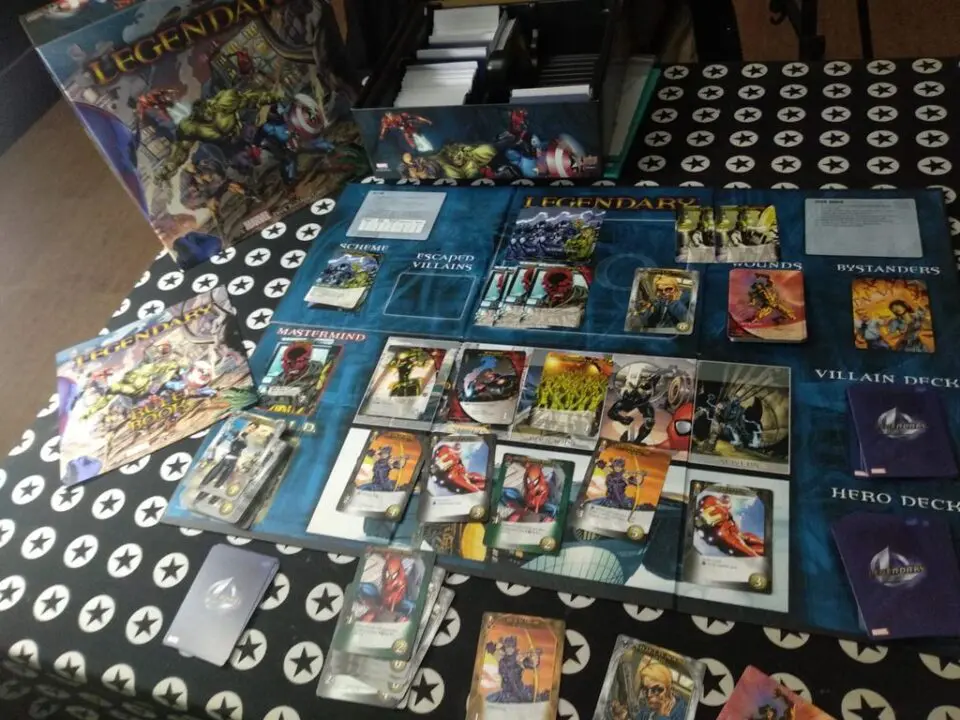 Legendary: A Marvel Deck Building Game - Playing - Credit: SergiSan