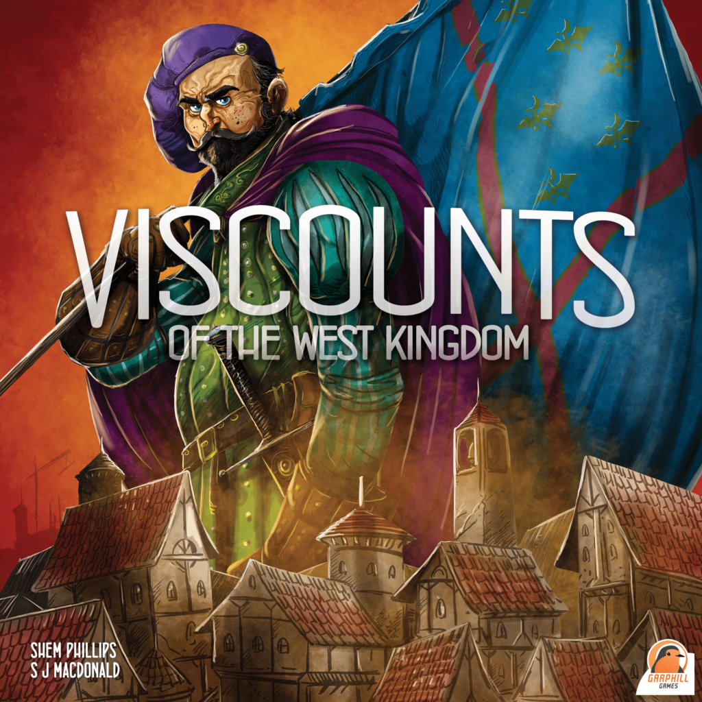 Viscounts of the West Kingdom: Box Cover Front