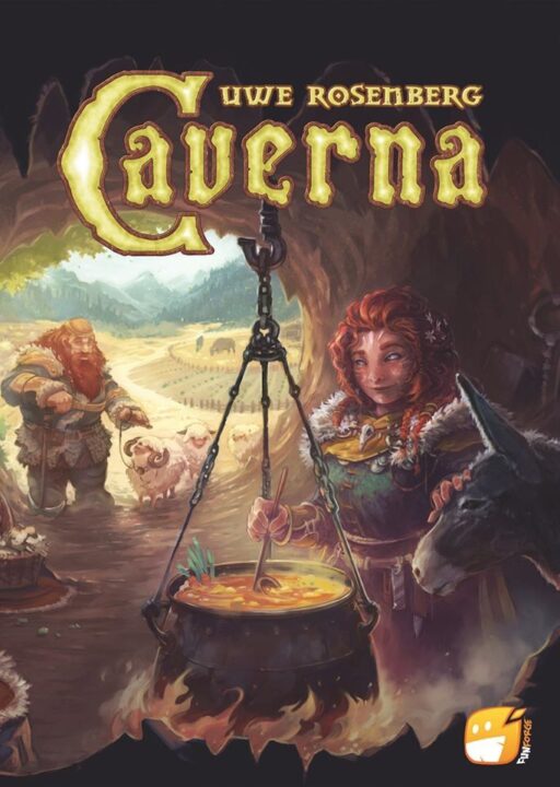 Caverna: The Cave Farmers - Caverna, Funforge, 2020 — front cover - Credit: W Eric Martin
