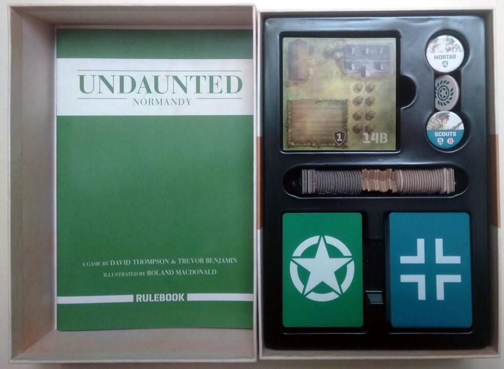 Undaunted: Normandy - Inside the box - Credit: fabiofiol