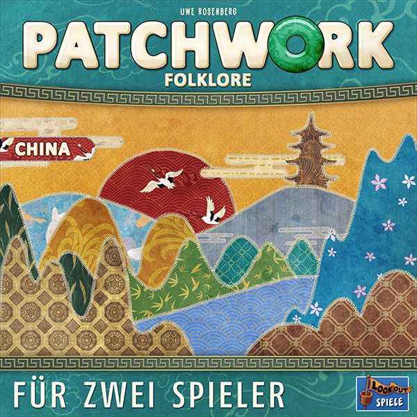 Patchwork - Patchwork: Folklore China, Lookout Games, 2020 — front cover - Credit: W Eric Martin