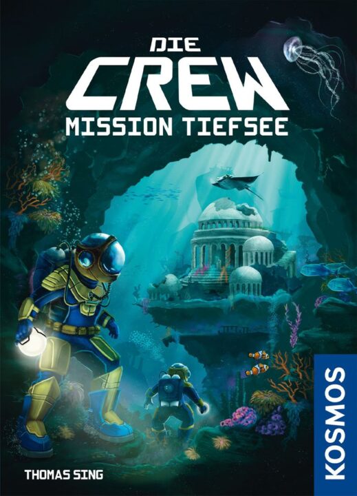 The Crew: Mission Deep Sea - Die Crew: Mission Tiefsee, KOSMOS, 2021 — front cover (image provided by the publisher) - Credit: W Eric Martin