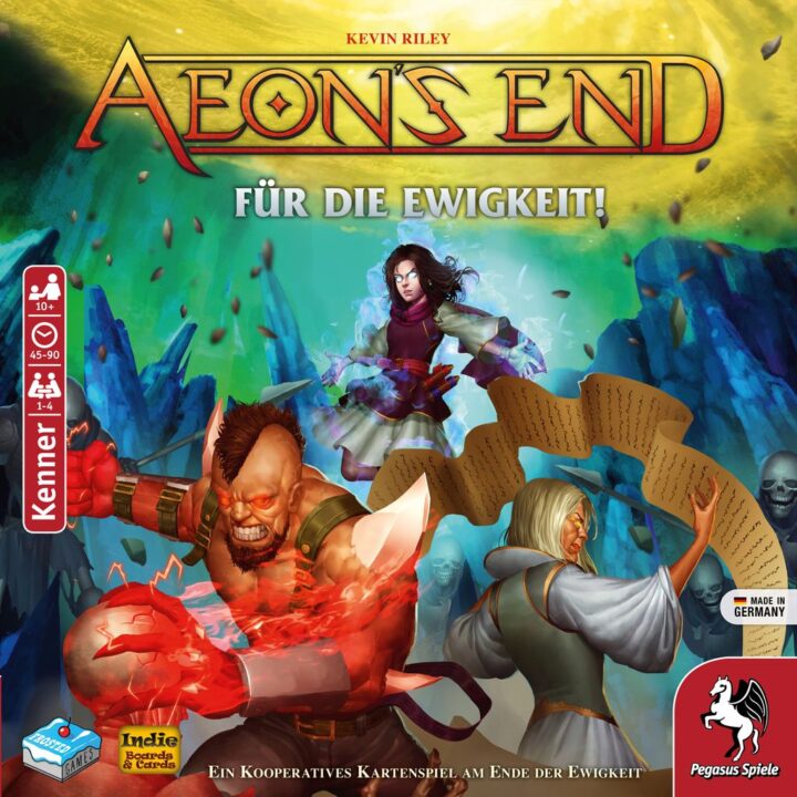Aeon's End: War Eternal - Aeon's End: Für die Ewigkeit, Frosted Games, 2021 — front cover (image provided by the publisher) - Credit: W Eric Martin