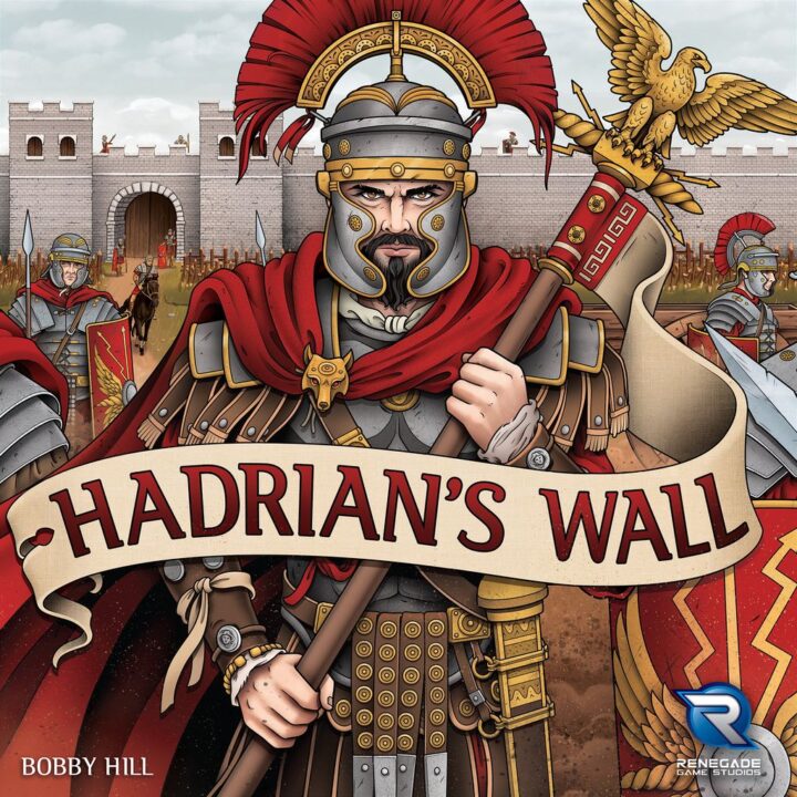 Hadrian's Wall - Hadrian's Wall, Renegade Game Studios, 2021 — front cover (image provided by the publisher) - Credit: W Eric Martin