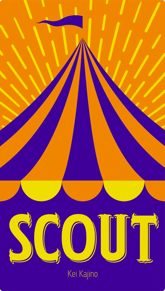 SCOUT - Scout, Oink Games, 2021 — front cover (image provided by the publisher) - Credit: W Eric Martin