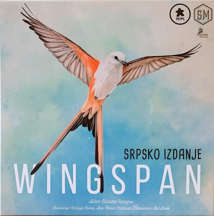 Wingspan - Wingspan Serbian edition - Credit: dukelander