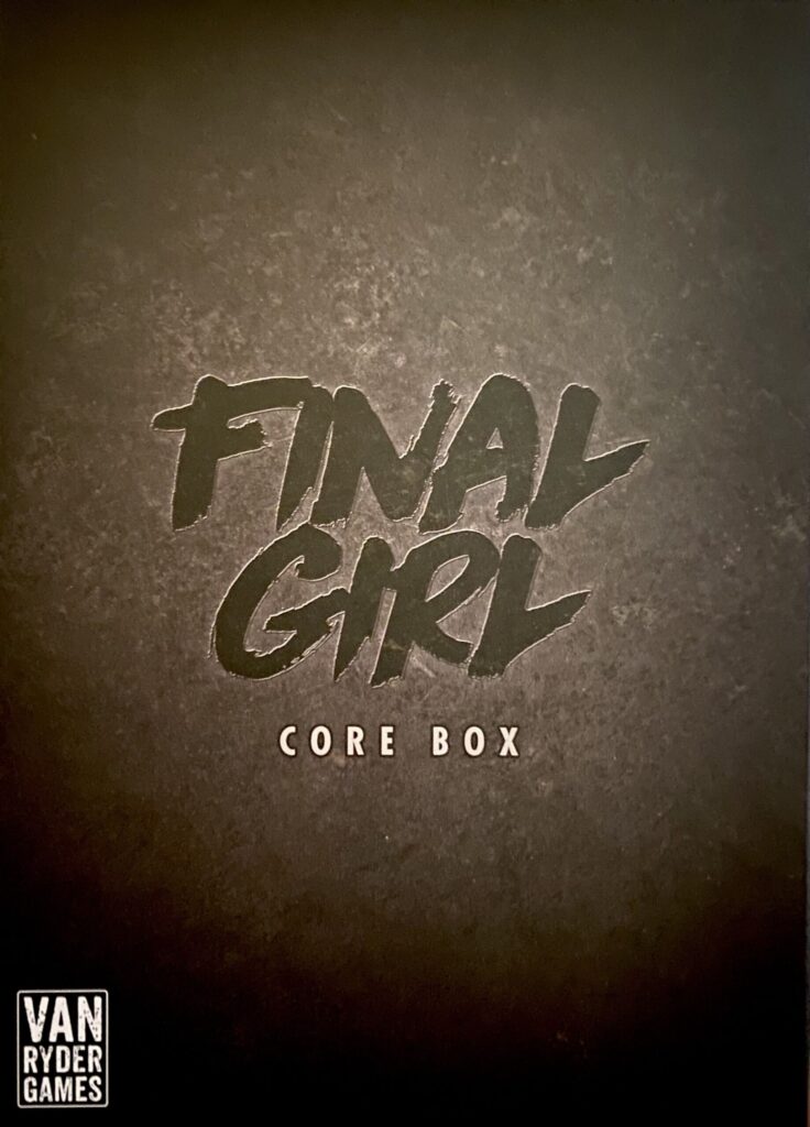 Final Girl: Box Cover Front