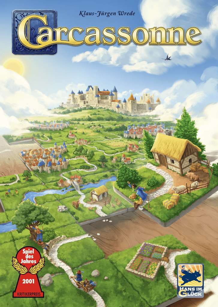 Carcassonne - Carcassonne, Hans im Glück, 2021 — front cover (image provided by the publisher) - Credit: W Eric Martin